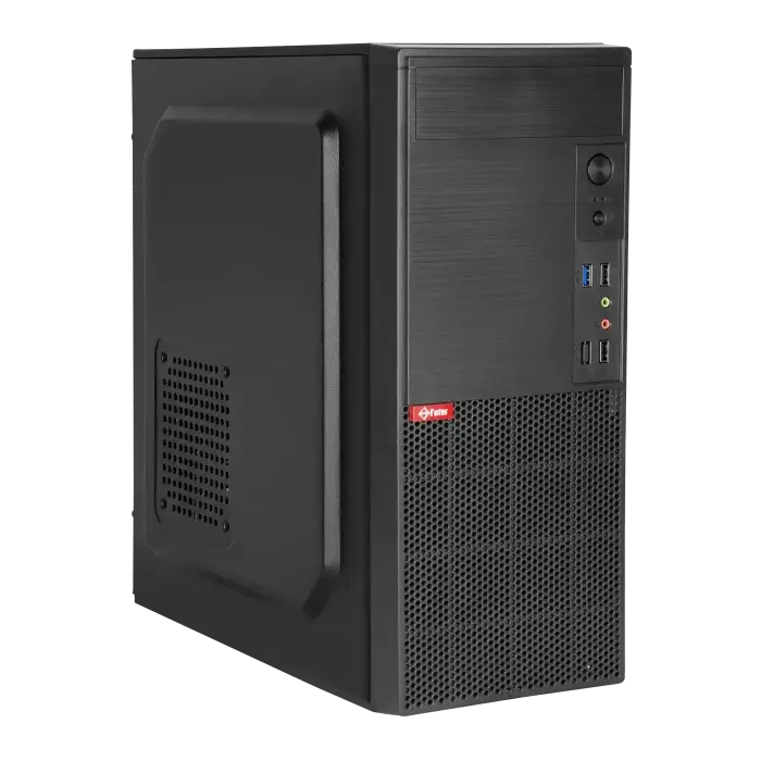 کیس فاتر F-3206 میدتاور با پنل جلو مشبک - فروشگاه تهران پی سی