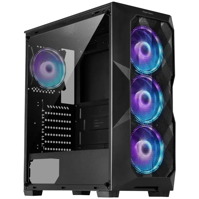 کیس Fater FG-730B میدتاور گیمینگ مشکی