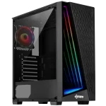 کیس Fater FG-745G میدتاور گیمینگ مشکی‌سبز