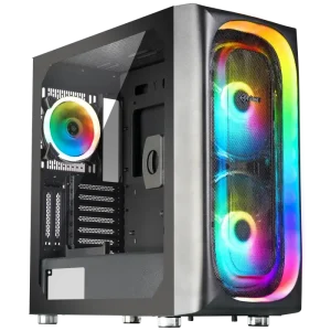 کیس Fater FG-790B میدتاور گیمینگ مشکی