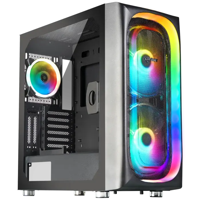 کیس Fater FG-790B میدتاور گیمینگ مشکی