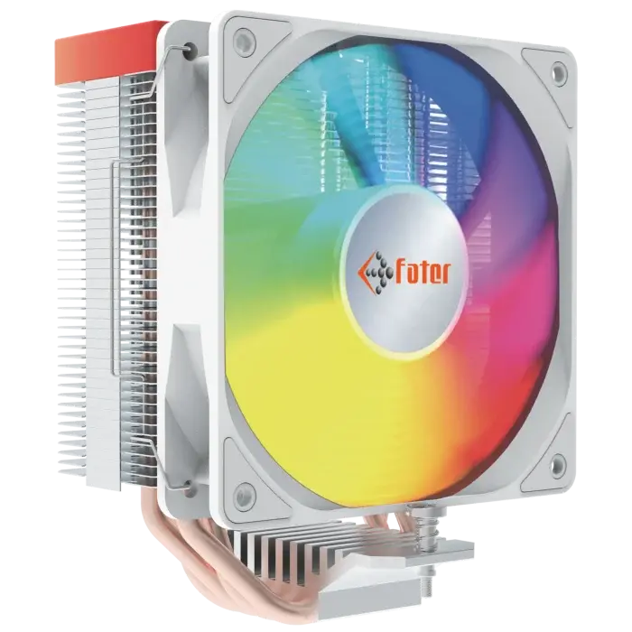 کولر بادی Fater FC-F35 با چهار هیت‌پایپ و فن 120 میلی‌متری ARGB – تهران پی‌سی