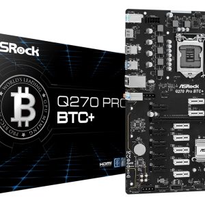 مادربرد ASROCK Q270 PRO BTC مخصوص ماینینگ با اسلاتهای متعدد PCIe – تهران پیسی