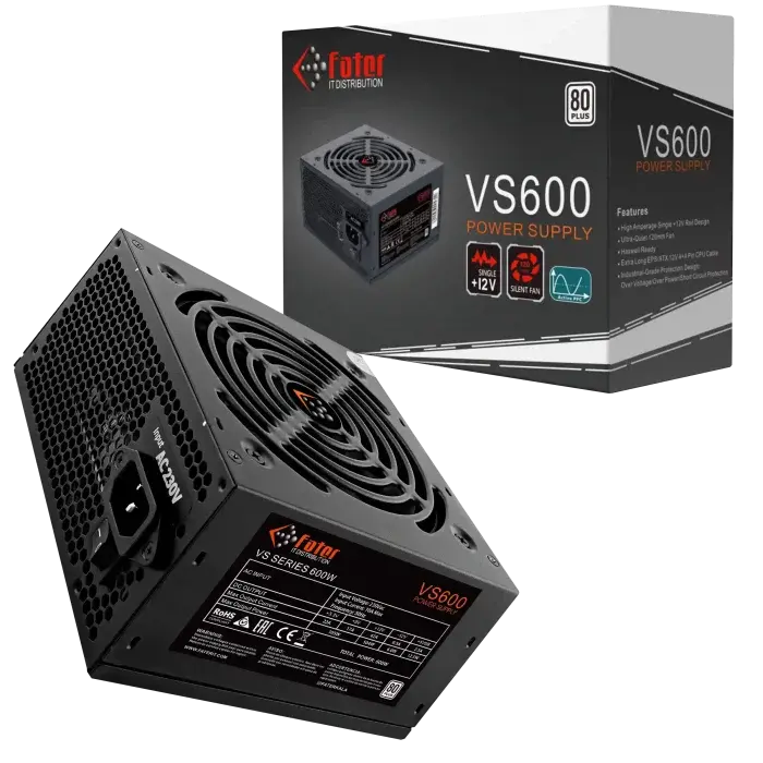 پاور Fater VS600 V 80Plus 600 وات