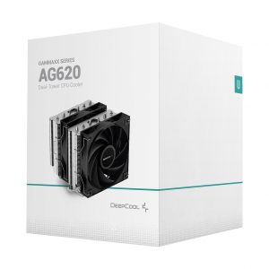 خنک‌کننده بادی DeepCool AG620 با طراحی دوبرجی و دو فن 120 میلی‌متری – تهران پی‌سی
