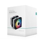 خنککننده بادی DeepCool AG620 ARGB با دو فن نورپردازیشده – تهران پیسی