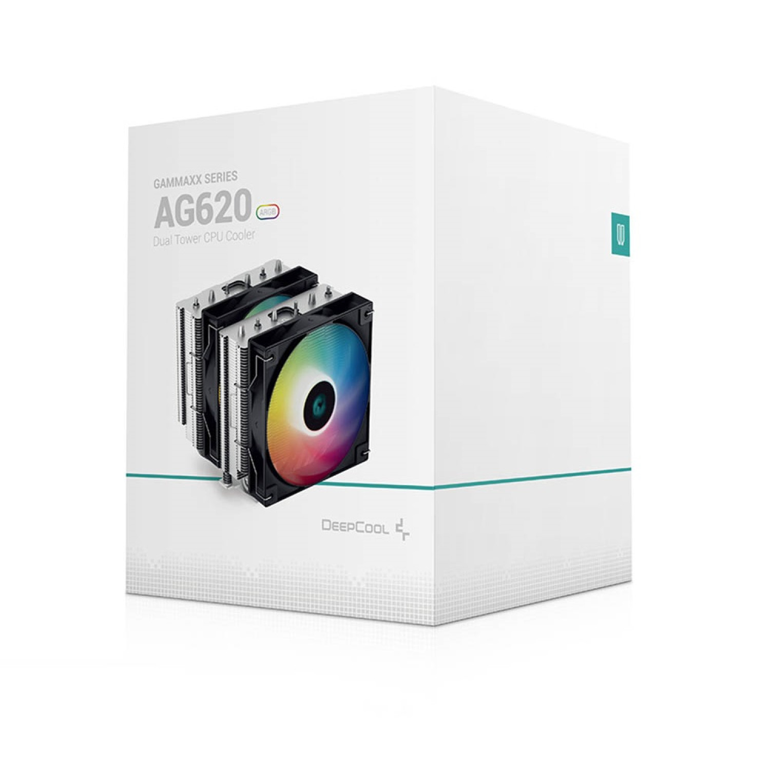 خنک‌کننده بادی DeepCool AG620 ARGB با دو فن نورپردازی‌شده – تهران پی‌سی