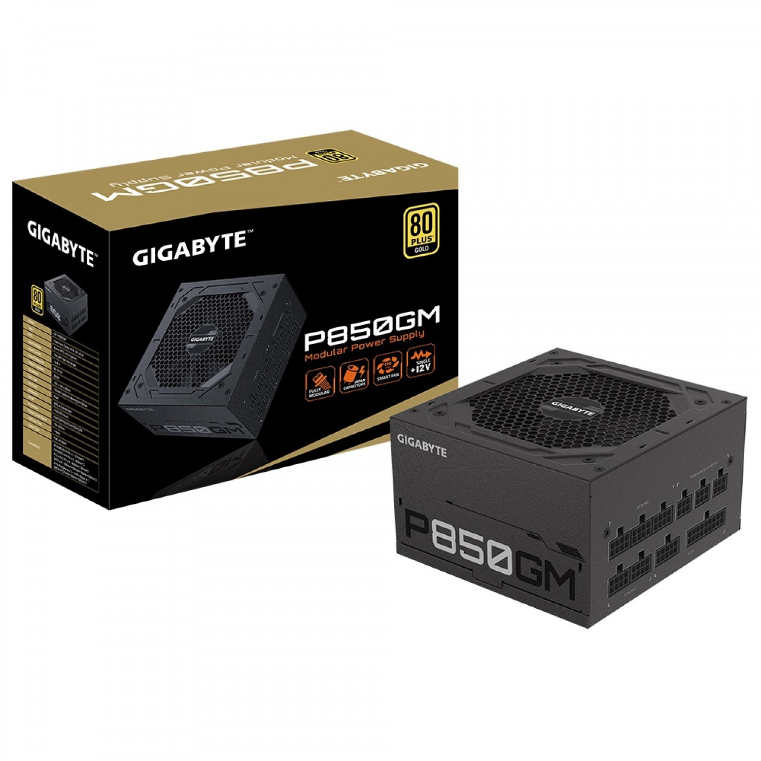 پاور GIGABYTE P850GM ماژولار 850 وات مناسب گیمینگ – تهران پی‌سی