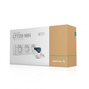 واترکولر DeepCool LT720 نسخه سفید با رادیاتور ۳۶۰ میلی‌متری و نورپردازی ARGB – تهران پی‌سی