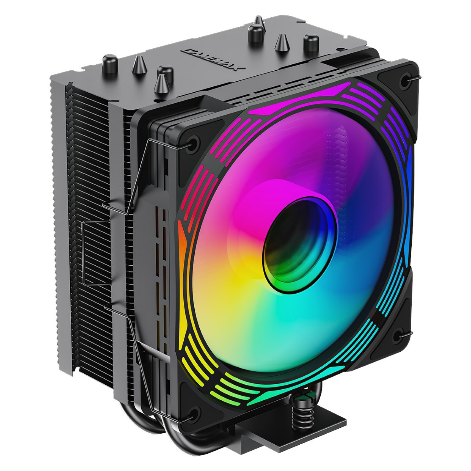 واترکولر GameMax Ice Force نسخه مشکی با دو فن ARGB – تهران پی‌سی