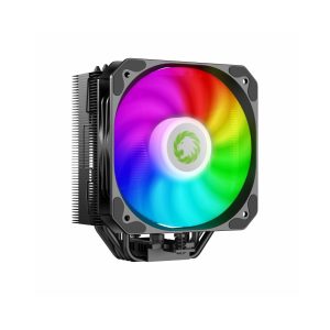 خنک‌کننده بادی GameMax Sigma 540 ARGB نسخه مشکی با دو فن RGB – تهران پی‌سی