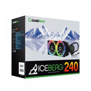 واترکولر GameMax Iceberg 240 با دو فن ARGB – تهران پی‌سی