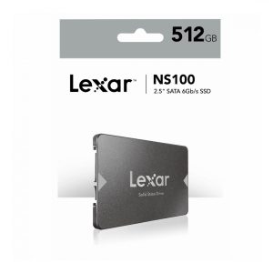 اس‌اس‌دی Lexar NS100 ظرفیت 512 گیگابایت SATA – تهران پی‌سی