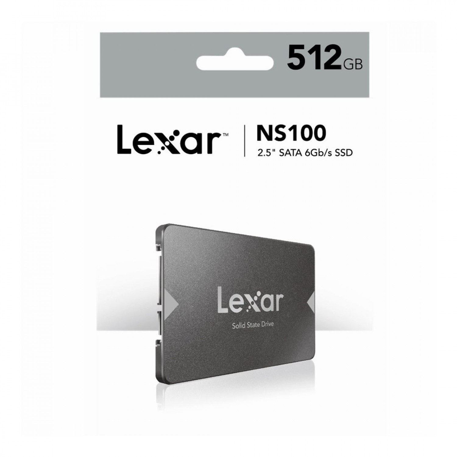 اس‌اس‌دی Lexar NS100 ظرفیت 512 گیگابایت SATA – تهران پی‌سی