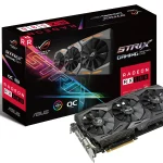 ASUS Radeon RX 580 8GB STRIX GAMING OC (استوک)