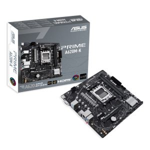 باندل AMD ASUS PRIME A620M-K و RYZEN 5 8600G TRAY (استوک)